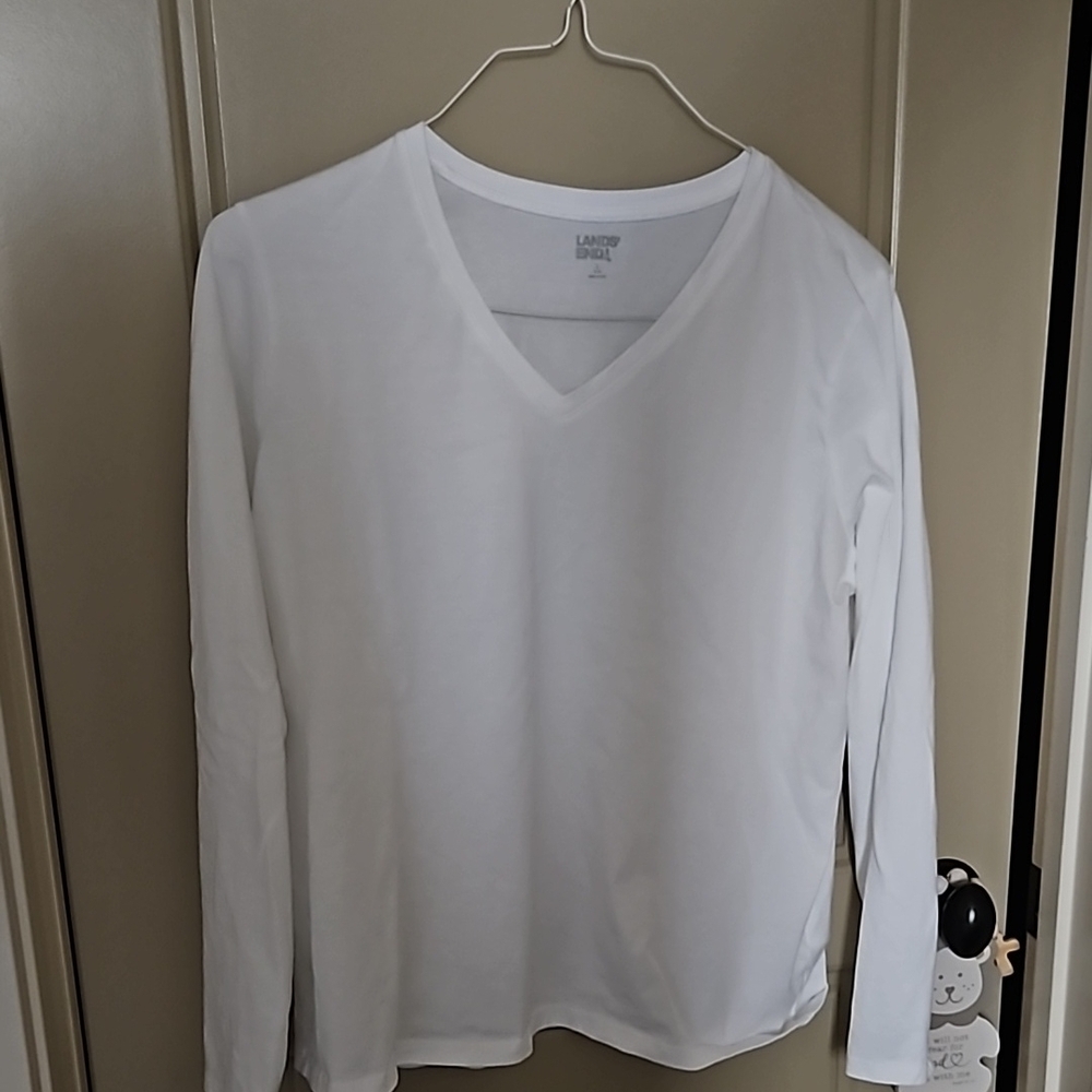 3 Classic Lands End Long Sleeve Tops
